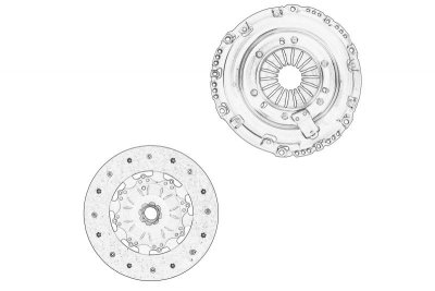 VAG Комплект съединител 04L 141 015P