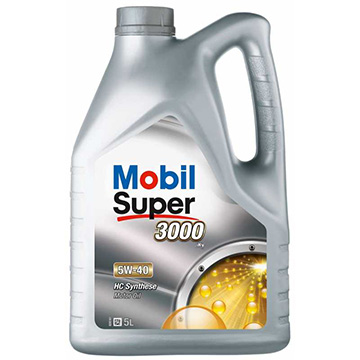 Масла MOBIL SUPER 3000 X1 5W40 5L