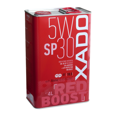 Масла XADO 5W30 SP Red Boost 4L