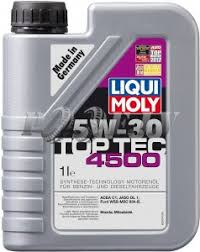Масла LIQUI MOLY TOP TEC 4500 5W30 1L