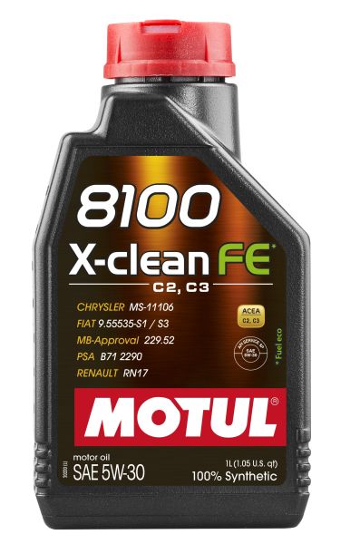 Моторно масло MOTUL 8100 X-CLEAN FE 5W30 1L