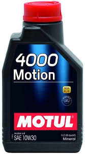 Моторно масло MOTUL 4000 MOTION 10W30 1L
