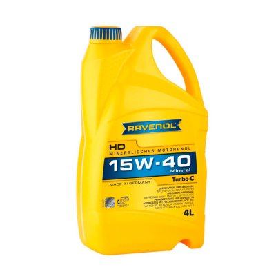 Моторно масло RAVENOL Turbo-C HD-C 15W40 4L