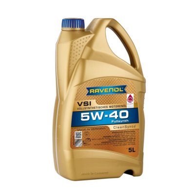 Моторно масло RAVENOL VSI 5W40 5L