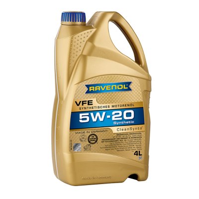 Моторно масло RAVENOL VFE SAE 5W20 4L