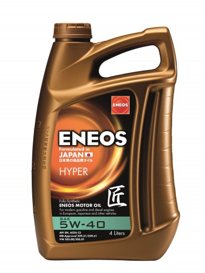 Моторно масло ENEOS HYPER 5W40 4L