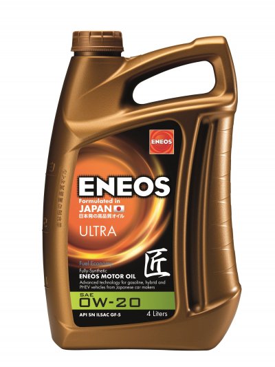 Моторно масло ENEOS ULTRA 0W20 4L