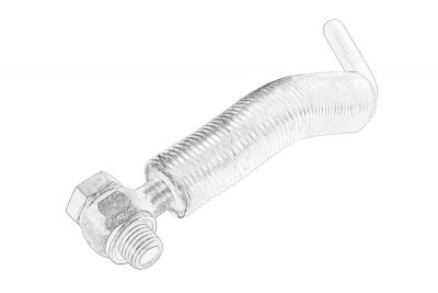 OPEL Масловод турбина 55568031