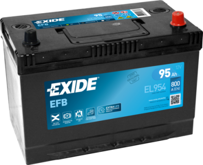 Стартов Акумулатор EXIDE 12 V 95Ah R+