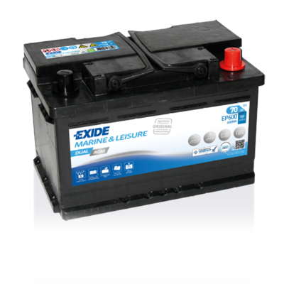 Стартов Акумулатор EXIDE 12 V 70Ah R+