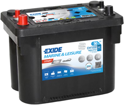 Стартов Акумулатор EXIDE 12 V 50Ah 