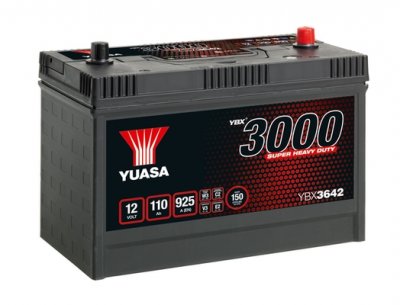 Стартов Акумулатор YUASA 12 V 110Ah 