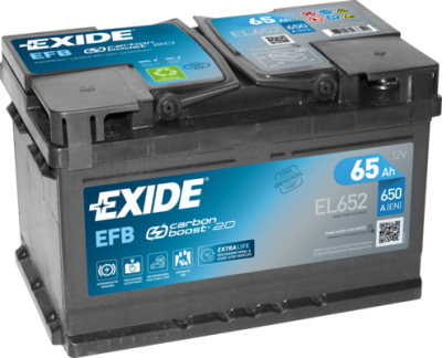 Стартов Акумулатор EXIDE 12 V 65Ah R+