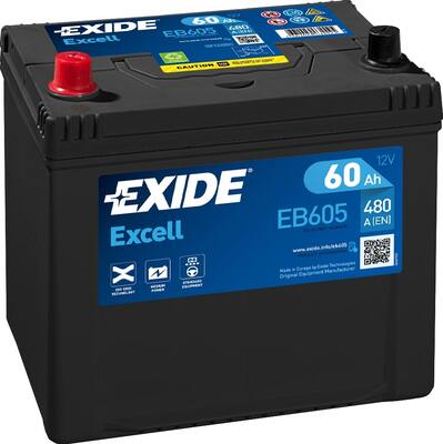 Стартов Акумулатор EXIDE 12 V 60Ah L+