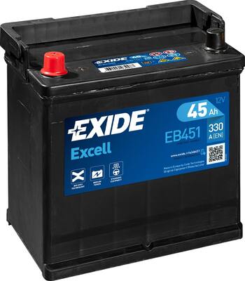 Стартов Акумулатор EXIDE 12 V 45Ah L+
