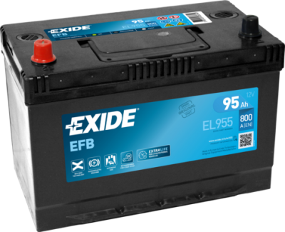 Стартов Акумулатор EXIDE 12 V 95Ah L+