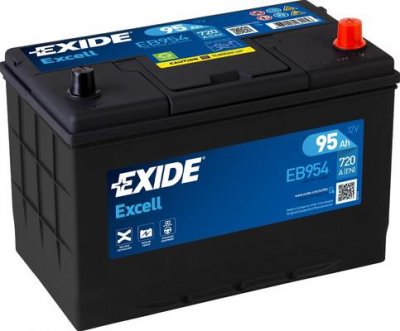 Стартов Акумулатор EXIDE 12 V 95Ah R+