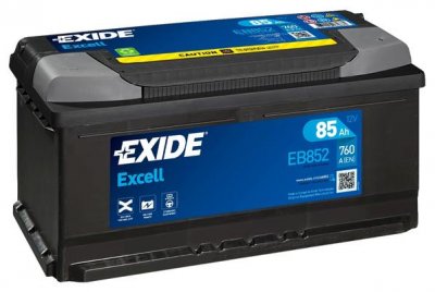 Стартов Акумулатор EXIDE 12 V 85Ah R+