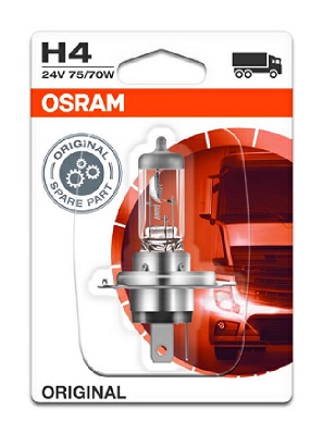 Крушка OSRAM H4 75/70W 24V