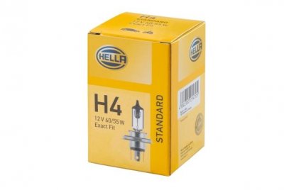 Крушка HELLA H4 60/55W 12V