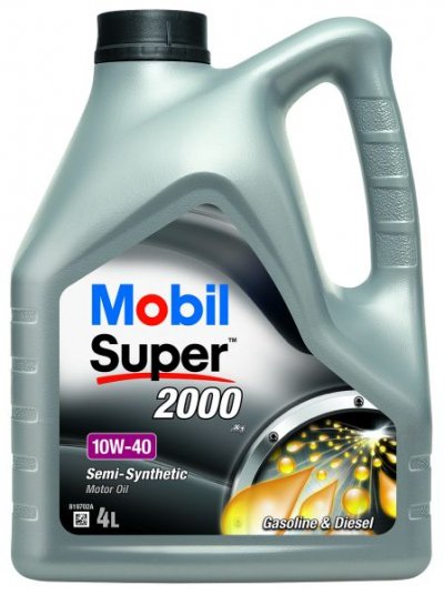 Масла MOBIL SUPER 2000 X1 10W40 4L