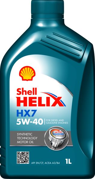 SHELL HELIX HX7 5W40 1L