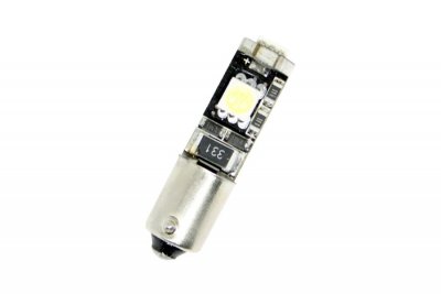 ЛЕД КРУШКИ ЗА КОЛИ Лед крушки тип BA9S Canbus с 3 SMD диода разминати