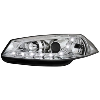 ТУНИНГ ФАРОВЕ И СТОПОВЕ ЗА RENAULT Кристални фарове Renault Megane (2002-2005) 