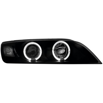ТУНИНГ ФАРОВЕ И СТОПОВЕ ЗА BMW Кристални фарове  Angel Eyes BMW Z3  (96-02) - черни