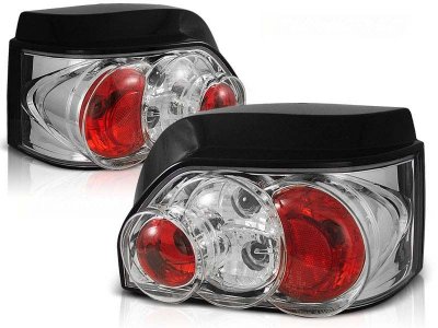 ТУНИНГ ФАРОВЕ И СТОПОВЕ ЗА RENAULT Кристални стопове RENAULT CLIO I (90-98)  - хром 3D