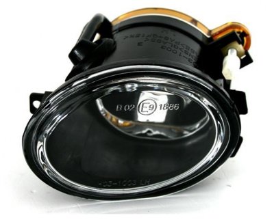 BMW SER. 3 E36 / E46 / E90 / E92 / F30 Халогени за BMW E39 / E46 за M-Tech броня -  хром