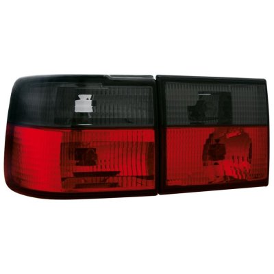 ТУНИНГ ФАРОВЕ И СТОПОВЕ ЗА VOLKSWAGEN Кристални стопове  VW VENTO  (91-98) - черен хром