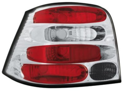 ТУНИНГ ФАРОВЕ И СТОПОВЕ ЗА VOLKSWAGEN Кристални стопове  GOLF IV   - хром
