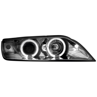 ТУНИНГ ФАРОВЕ И СТОПОВЕ ЗА BMW Кристални фарове  Angel Eyes BMW Z3  (96-02) - хром