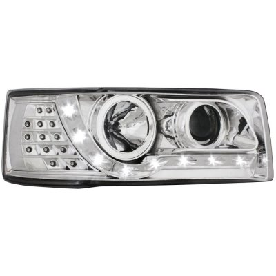 ТУНИНГ ФАРОВЕ И СТОПОВЕ ЗА VOLKSWAGEN Кристални фарове  VW TRANSPORTER T4 (90-03)