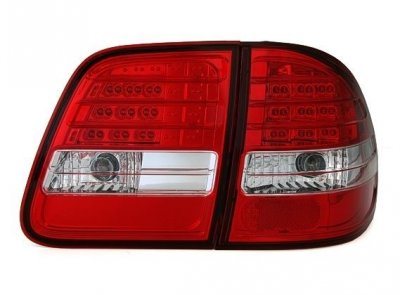 ТУНИНГ ФАРОВЕ И СТОПОВЕ ЗА MERCEDES Диодни стопове  Mercedes W210 E-Class комби (95-02) 