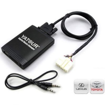MP3 CHANGER USB AUDIO INTERFACE USB / MP3 audio interface с Bluetooth* за TOYOTA AVALON, AVENSIS, CAMRY, CELICA, COROLLA, HIGHLANDER, LANDCRUISER, RAV4, TACOMA,