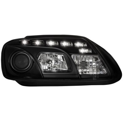 ТУНИНГ ФАРОВЕ И СТОПОВЕ ЗА VOLKSWAGEN Кристални фарове  VW TOURAN / CADDY (03-06)