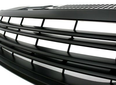 VOLKSWAGEN Решетка без емблема за Tiguan (2007-2011) - Черна