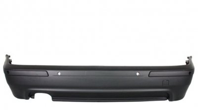 5 SER. E39 (1995-2003) Задна броня за BMW E39 седан (1995-2003) - М5 с единичен Дифузьор с отвори за парктроник