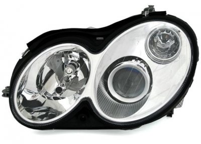 ТУНИНГ ФАРОВЕ И СТОПОВЕ ЗА MERCEDES Кристални фарове за Mercedes CLK W209 / C209 (2003-2009)