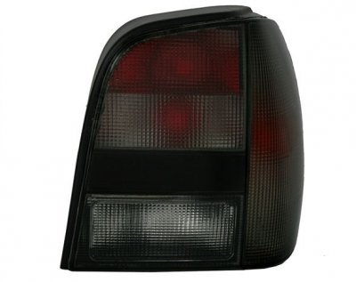 ТУНИНГ ФАРОВЕ И СТОПОВЕ ЗА VOLKSWAGEN Кристални стопове  POLO 6N (94-99)  - черни