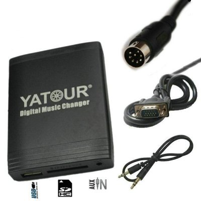 MP3 CHANGER USB AUDIO INTERFACE USB / MP3 audio interface с Bluetooth* за VOLVO S40, S60, S80, V40, V70, C70, XC70