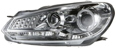 ТУНИНГ ФАРОВЕ И СТОПОВЕ ЗА VOLKSWAGEN Кристални фарове  VW GOLF VI