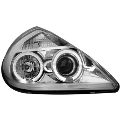 ТУНИНГ ФАРОВЕ И СТОПОВЕ ЗА FORD Кристални фарове Angel Eyes за FORD KA (1996-2008)