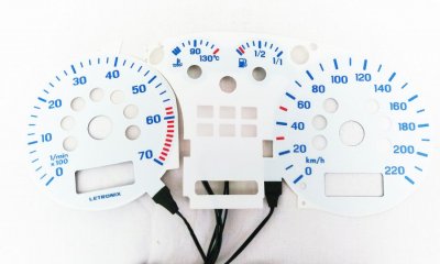 ПЛАЗМЕНИ ЦИФЕРБЛАТИ Плазмен километраж GOLF 4 / BORA - 220км / 7000rpm