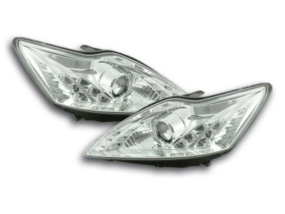 ТУНИНГ ФАРОВЕ И СТОПОВЕ ЗА FORD FOCUS Кристални фарове FORD FOCUS (08-11)