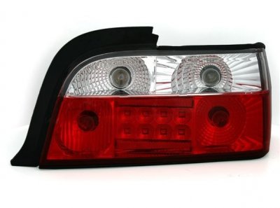 ТУНИНГ ФАРОВЕ И СТОПОВЕ ЗА BMW Диодни стопове BMW E36 купе (91-99) 2d coupe - хром