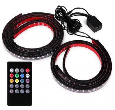 LED UNDER CAR KIT Undercar kit с дистанционно - мултиколор