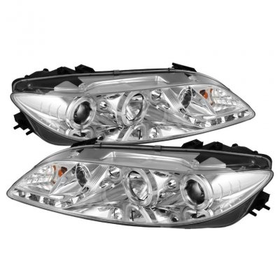 ТУНИНГ ФАРОВЕ И СТОПОВЕ ЗА MAZDA Кристални фарове  MAZDA 6 (02-08)